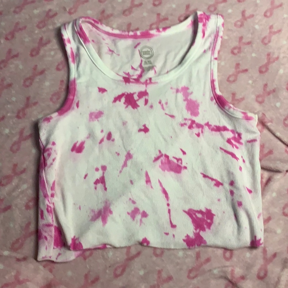 Tie dye crop top